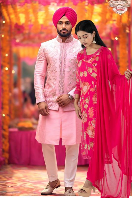 How to Coordinate Ethnic Wear with Your Partner for a Perfect Match