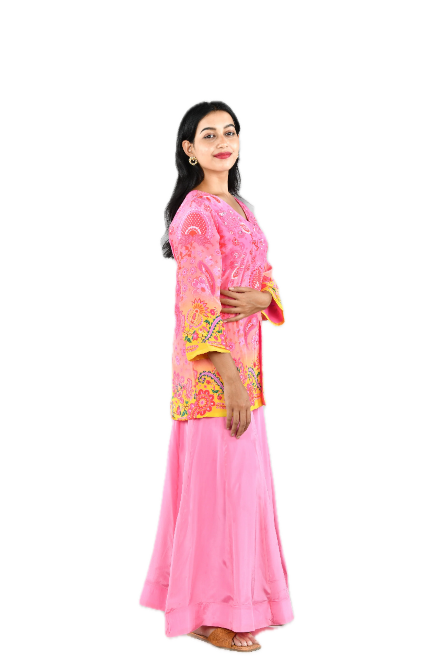 Sequin Bloom palazzo set palazzao