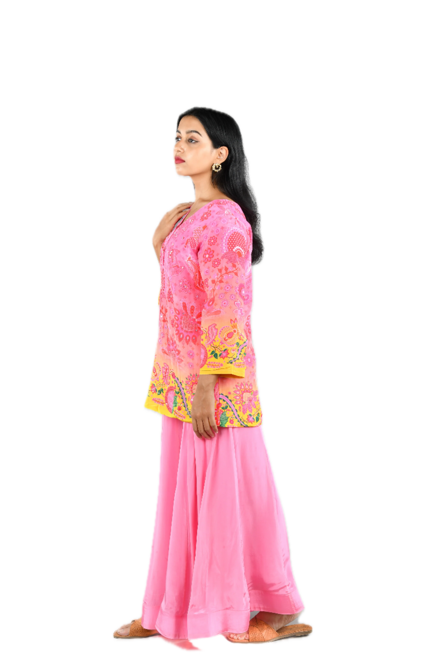 Sequin Bloom palazzo set palazzao